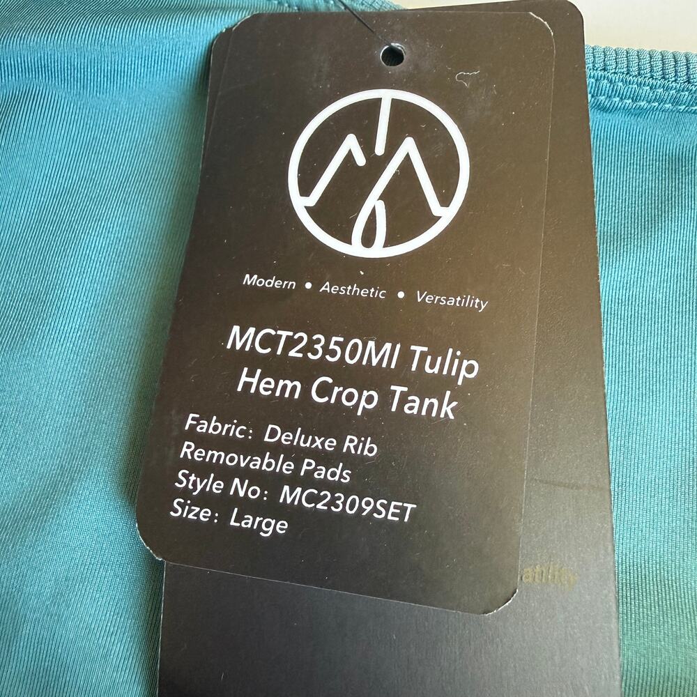 NEW Move Theology Slate Blue Athletic Set Women's Large - Picture 5 of 11